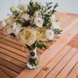 Свадебный букет невесты с пионовидной розой — 702