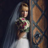Свадебный букет невесты с пионовидной розой — 714