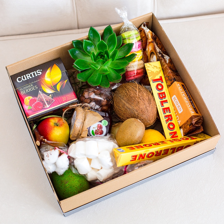 Подарочная коробка с фруктами 404