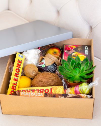 Подарочная коробка с фруктами 404