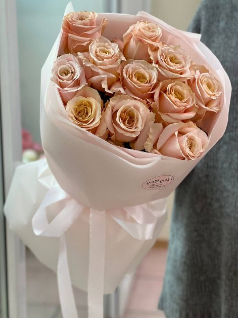 букет из роз шиммер