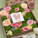 Коробка  с цветами -340