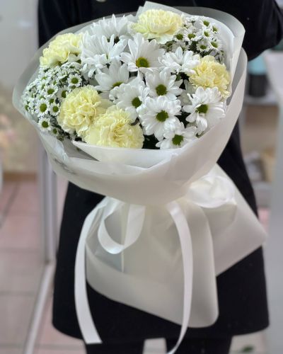 Букет из хризантем 632