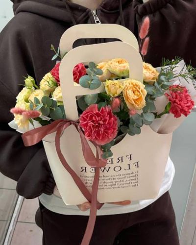 Сумочка с цветами — 087