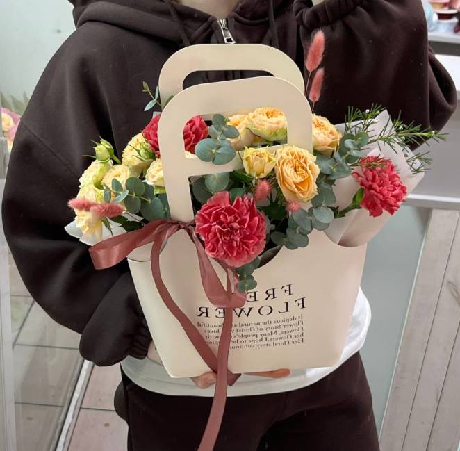 Сумочка с цветами — 087