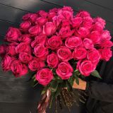Букет из 51 розовой розы-  592