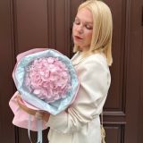 Букет из розовой гортензии 157