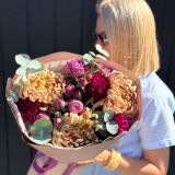Букет из хризантем виена — 1071