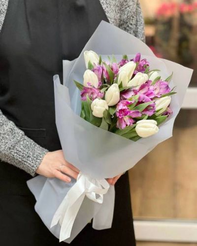 Букет из весенних цветов 629