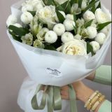 Букет в белом цвете -1205