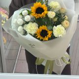 Букет с подсолнухами 1061