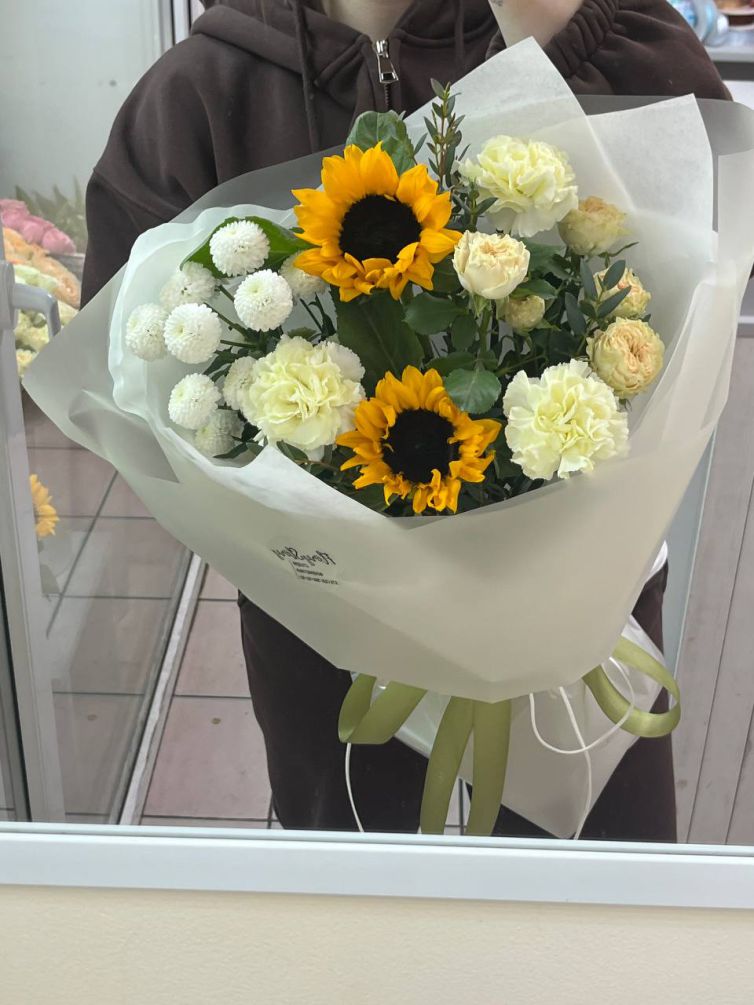 Букет с подсолнухами 1061