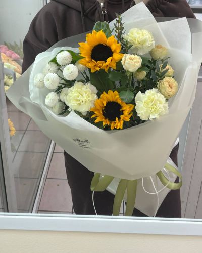 Букет с подсолнухами 1061
