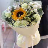 Букет с подсолнухами 10601